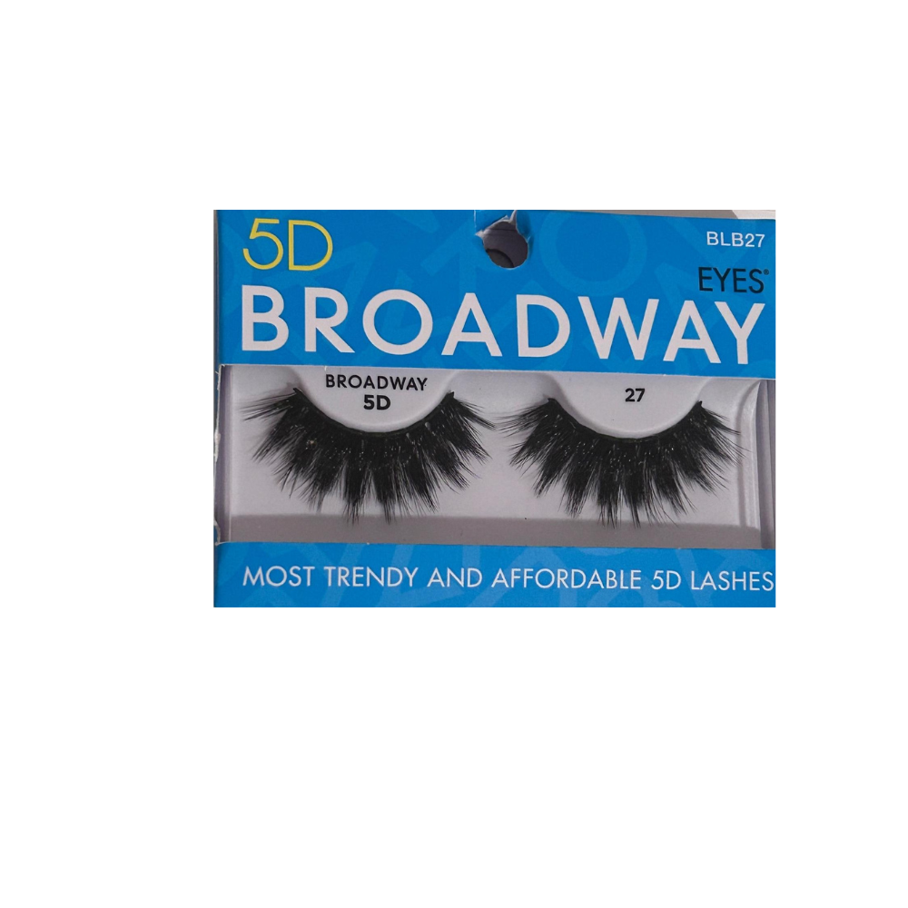 EYELASHES: Kiss Broadway 5D Lash BLB27