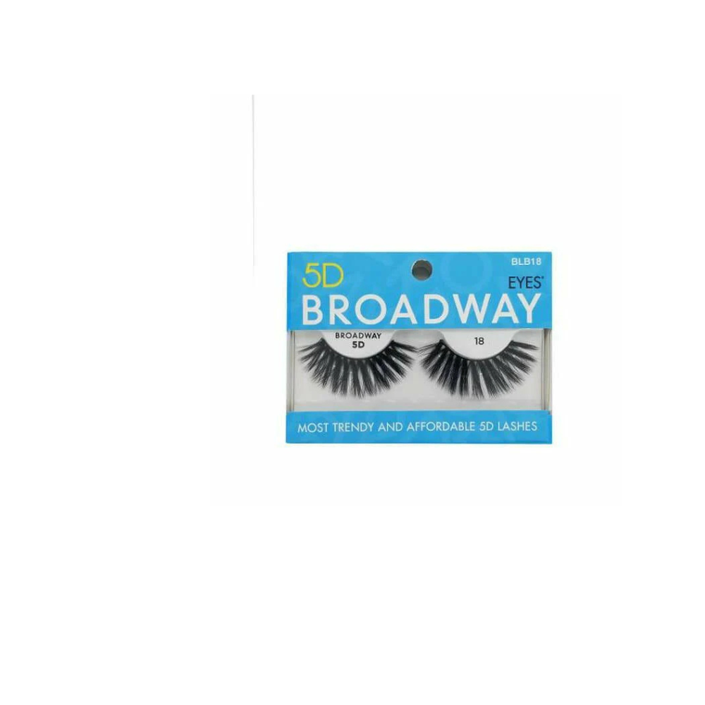 EYELASHES: Kiss Broadway 5D Lash BLB18