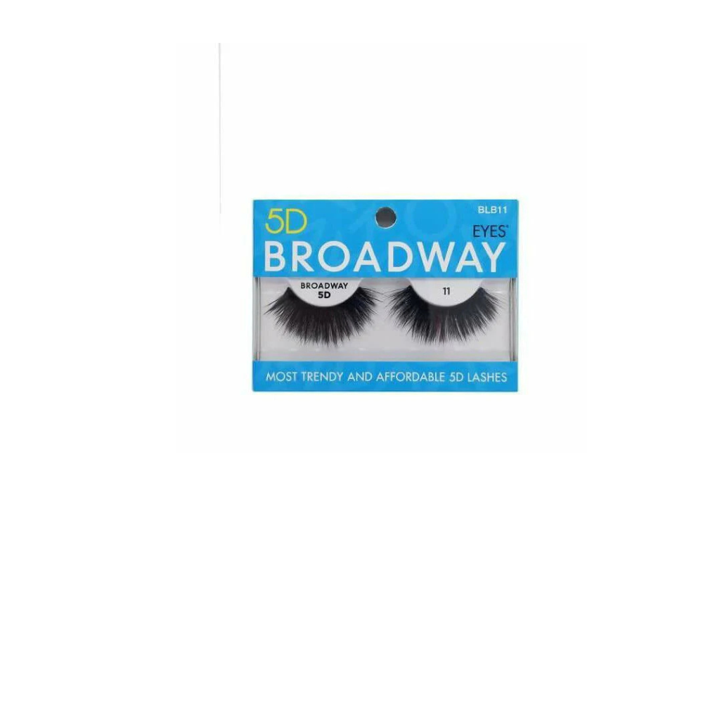 EYELASHES: Kiss Broadway 5D Lash BLB11