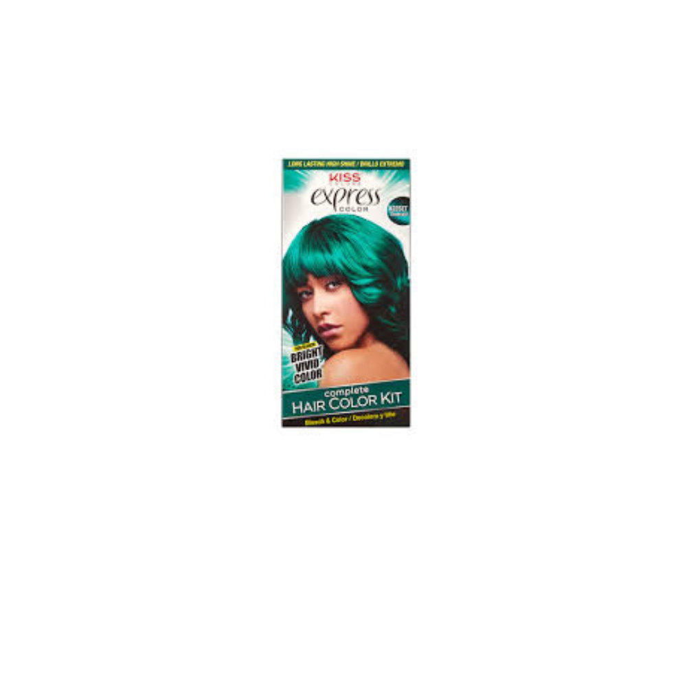 Kiss Express Semi Permanent Hair Color Kit K22SET  Emerald