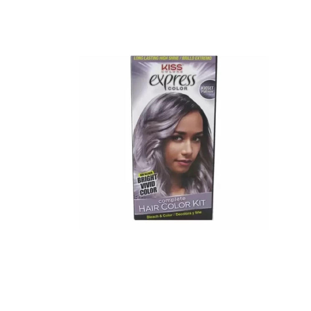 Kiss Express Semi Permanent Hair Color Kit K90SET PLATINIUM