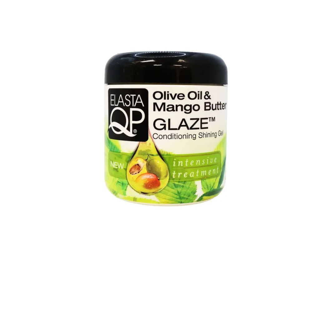 Elasta Qp Olive and Mango Butter Glaze Conditioning Shining Gel 6 Oz