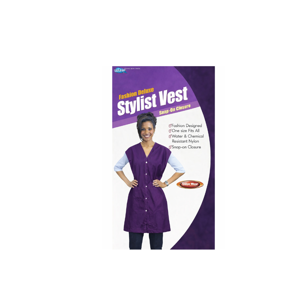 Salonwear / Barberwear: Stylist Vest - Fashion Deluxe