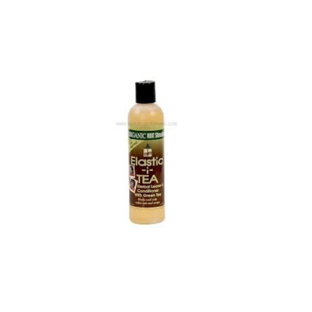 Organic Root Stimulator Elastic-I-Tea Herbal Leave-In Conditioner with Green Tea, 9 Oz