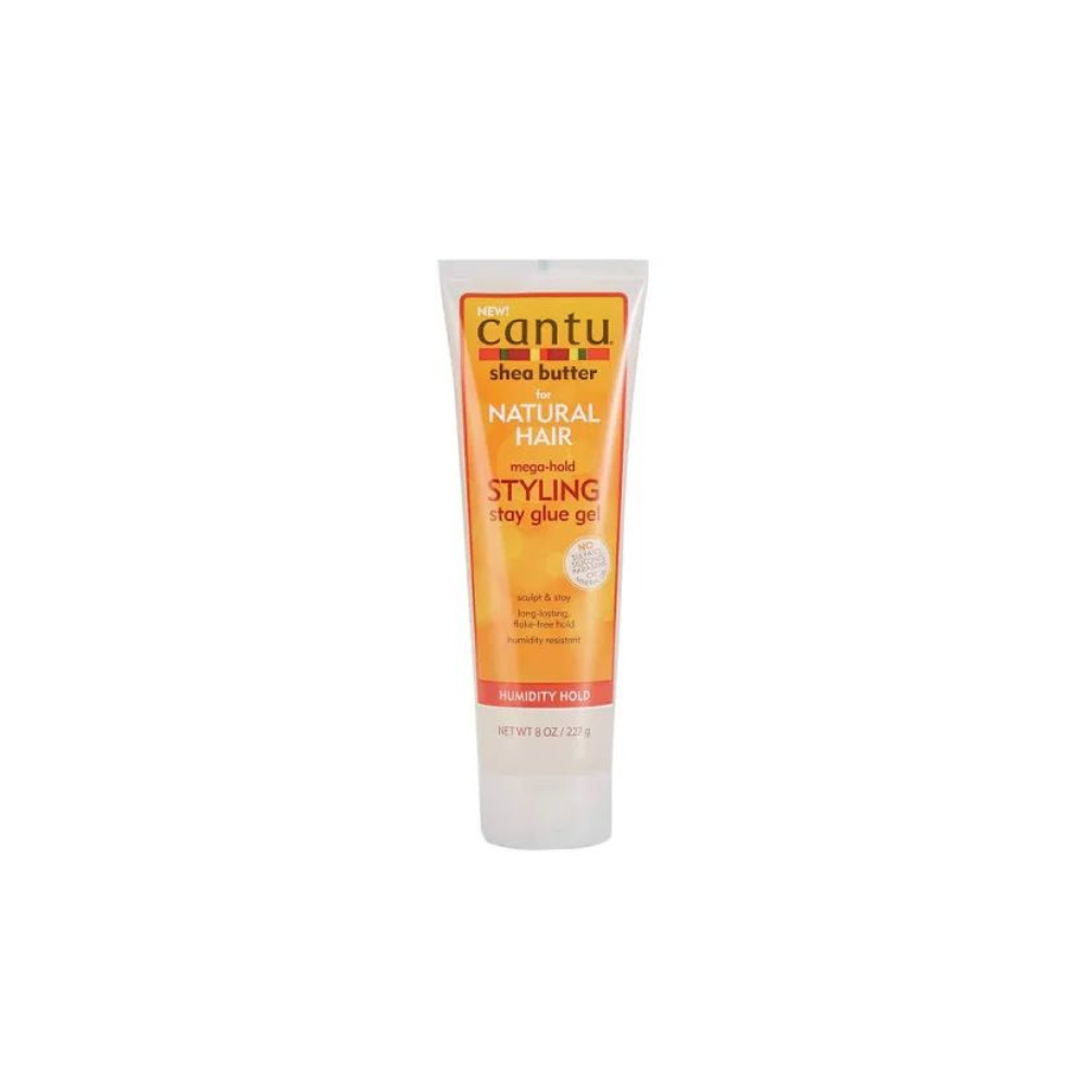 Cantu Natural Hair Styling Gel Stay Extreme Hold Tube, 8 Oz