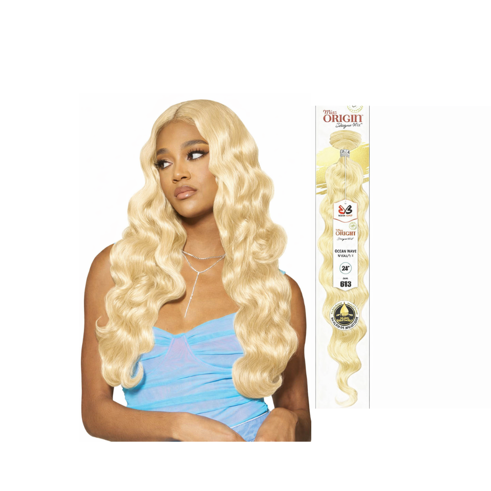 Ponytail: Bobbi Boss Miss Origin: Body wave 24"  : 613