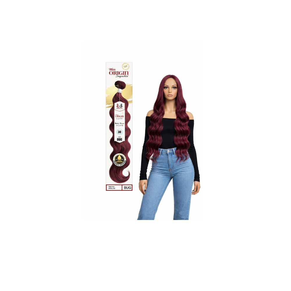 Ponytail: Bobbi Boss Miss Origin: Body weave 30"  : BUG