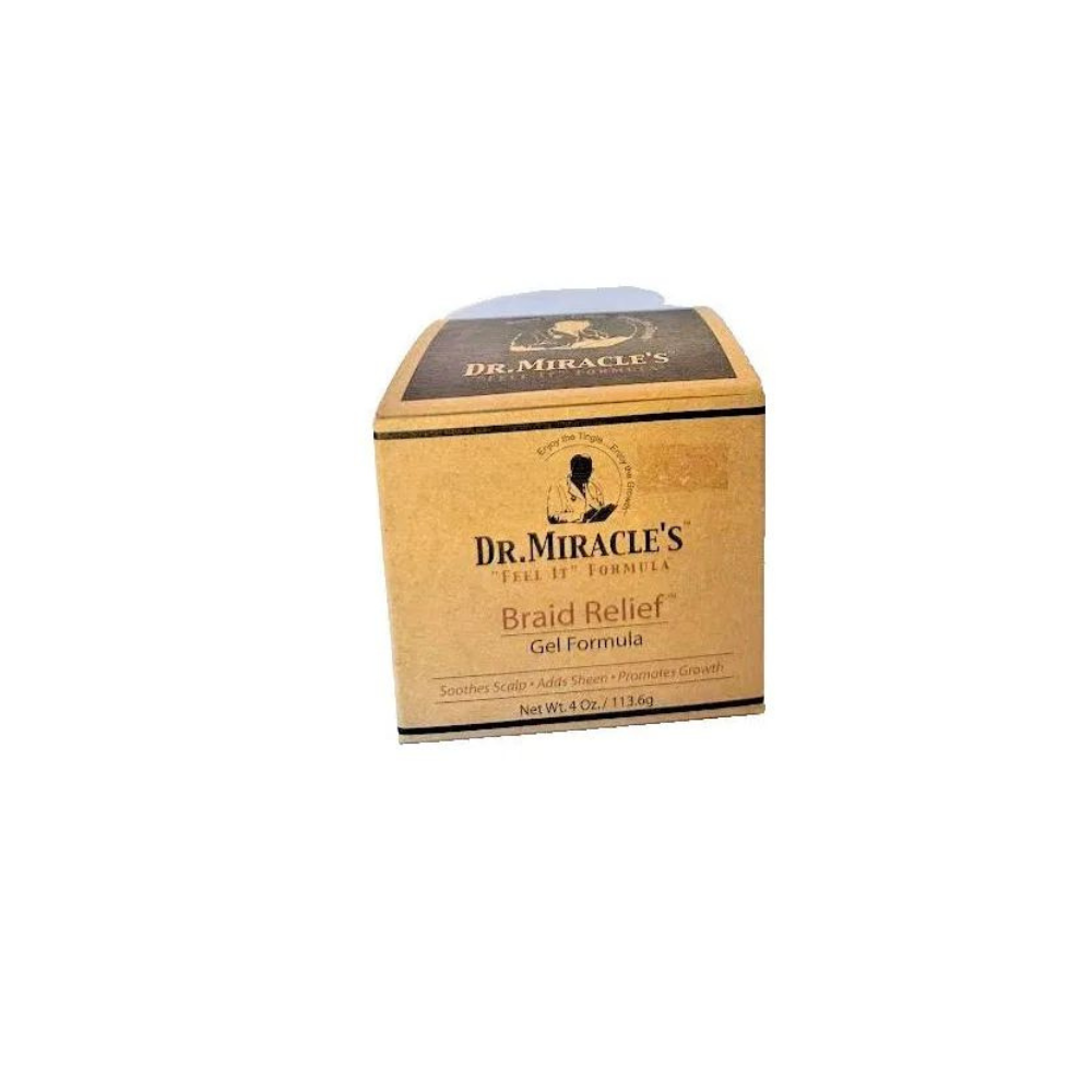 Dr. Miracle’s Feel it Formula Braid Relief Gel Formula 4 oz / 113 g