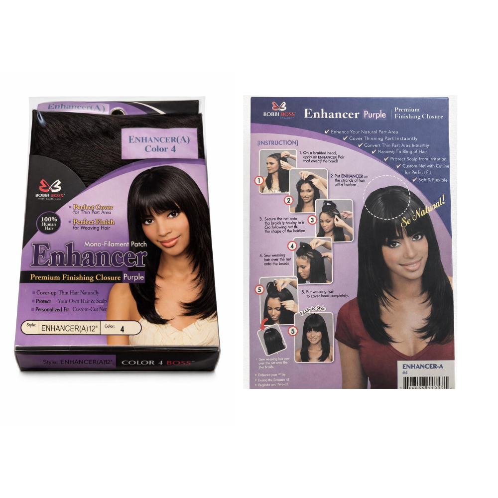 Bobbi Boss Mono-filament Enhancer Premium Finishing Closure 4"