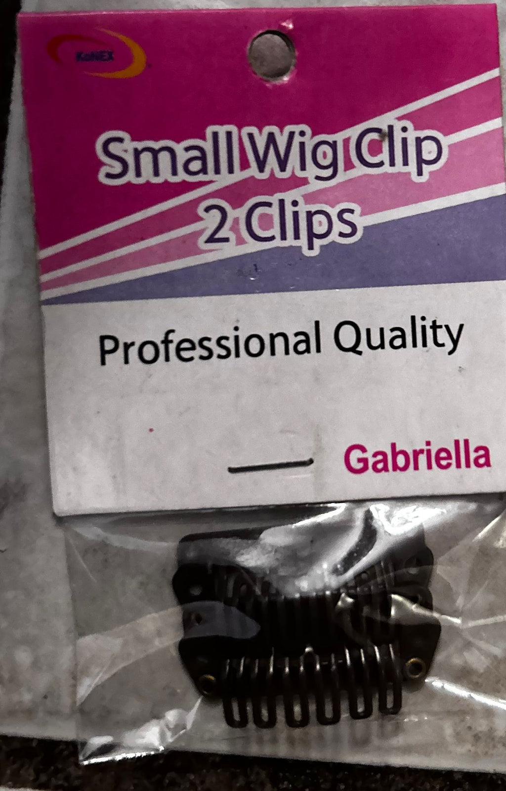 SMALL WIG CLIP